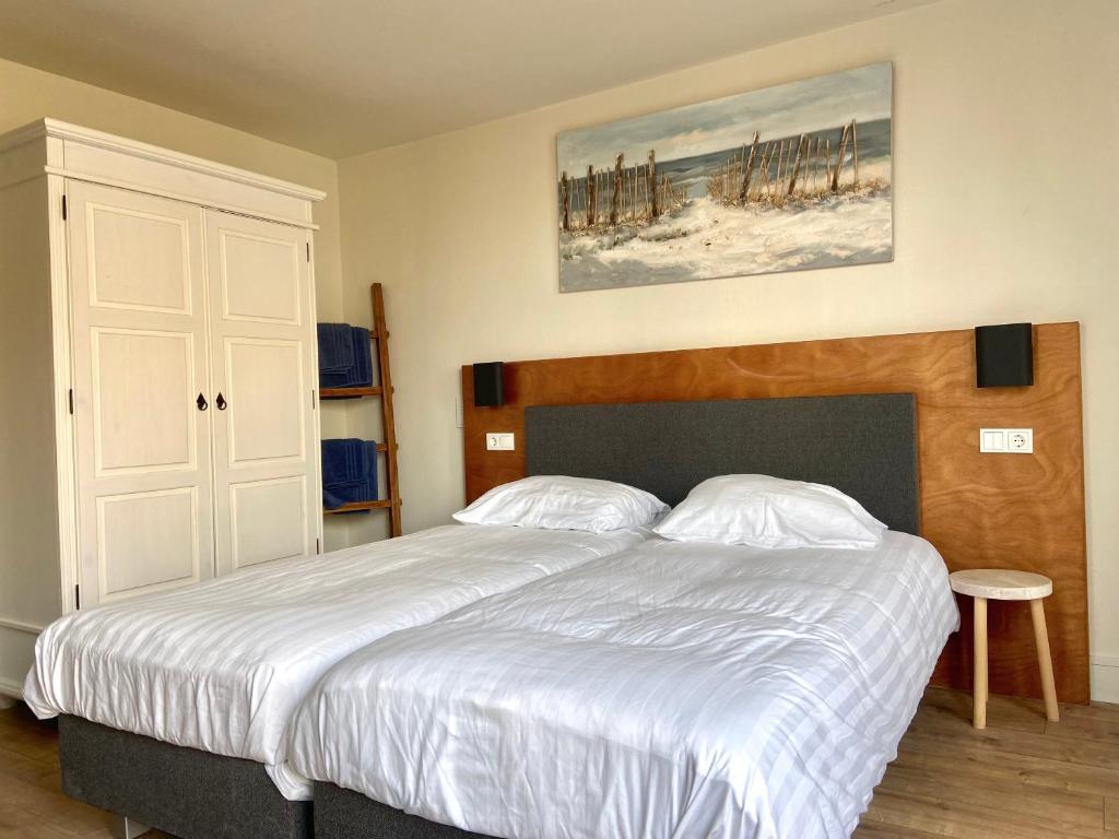 Bed & Ontbijt Haddock客房内的一张或多张床位