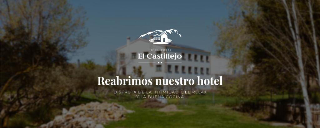 Cuevas del BecerroHotel Rural El Castillejo的一座建筑,上面写着“回想”的音乐酒店