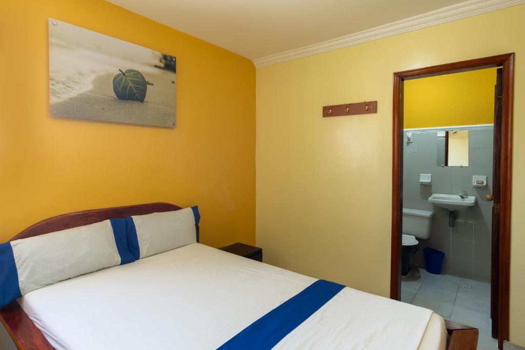 Hotel Costa mar客房内的一张或多张床位