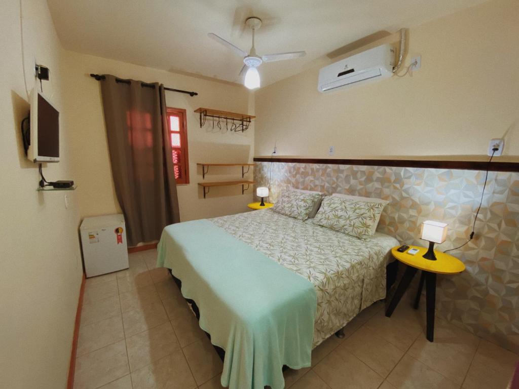 Pousada da Villa客房内的一张或多张床位