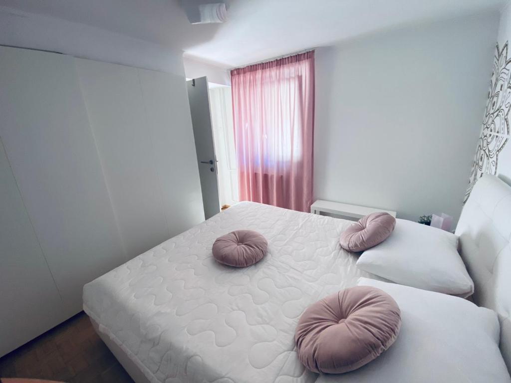 Apartma KAMNITNK客房内的一张或多张床位