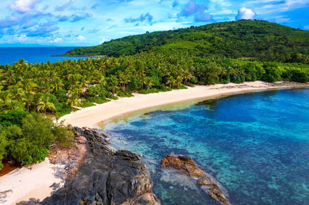 Barefoot Manta Island Resort鸟瞰图