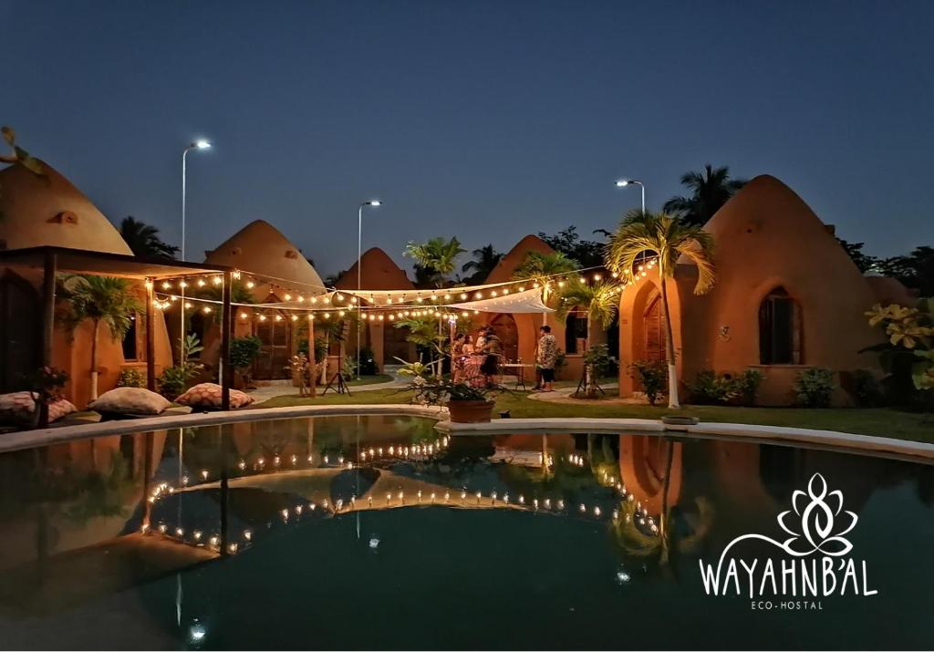 Wayahnb'al eco hostal holístico平面图