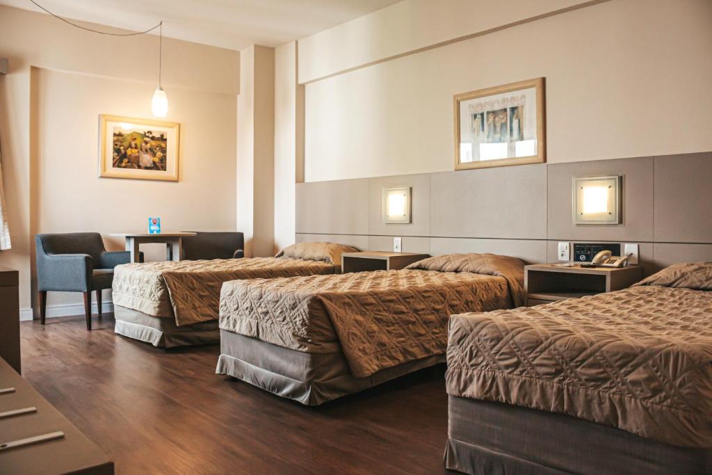 迪辛特拉酒店客房内的一张或多张床位