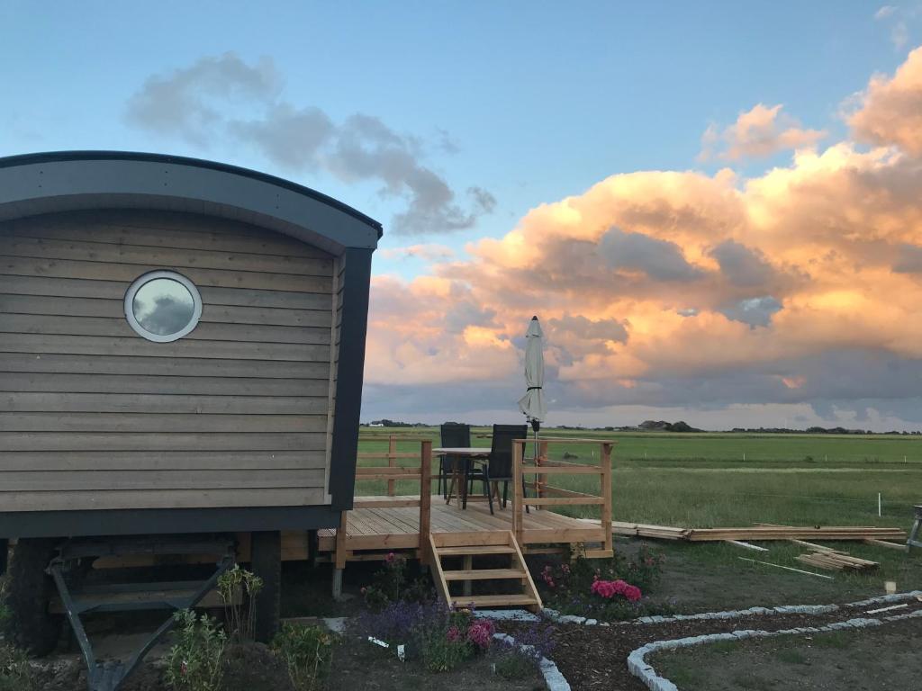 佩尔沃姆Schäferwagen Tiny House auf dem Friesenhof的相册照片