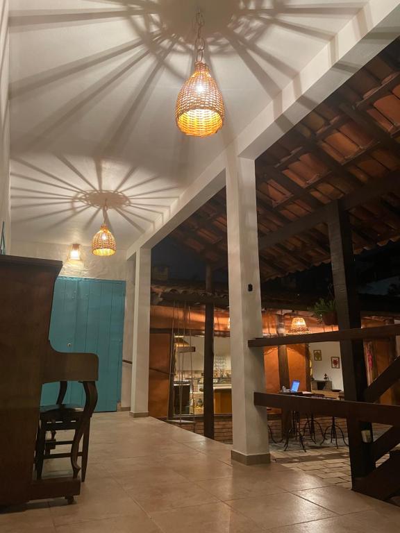 Villa Tiê Paraty的休息区