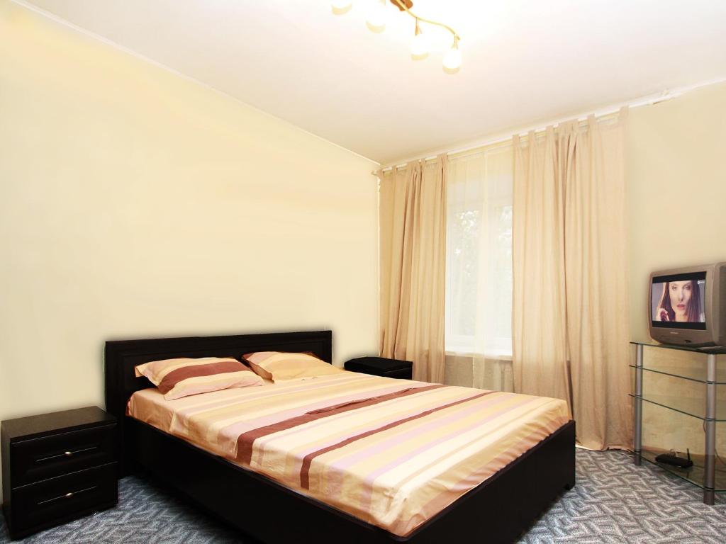 索科尼切斯盖亚两室奢华公寓客房内的一张或多张床位