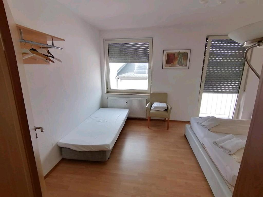 Apartment mit 3 Schlafzimmer客房内的一张或多张床位