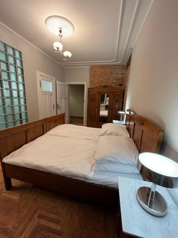 Lipowa Loft Apartments客房内的一张或多张床位