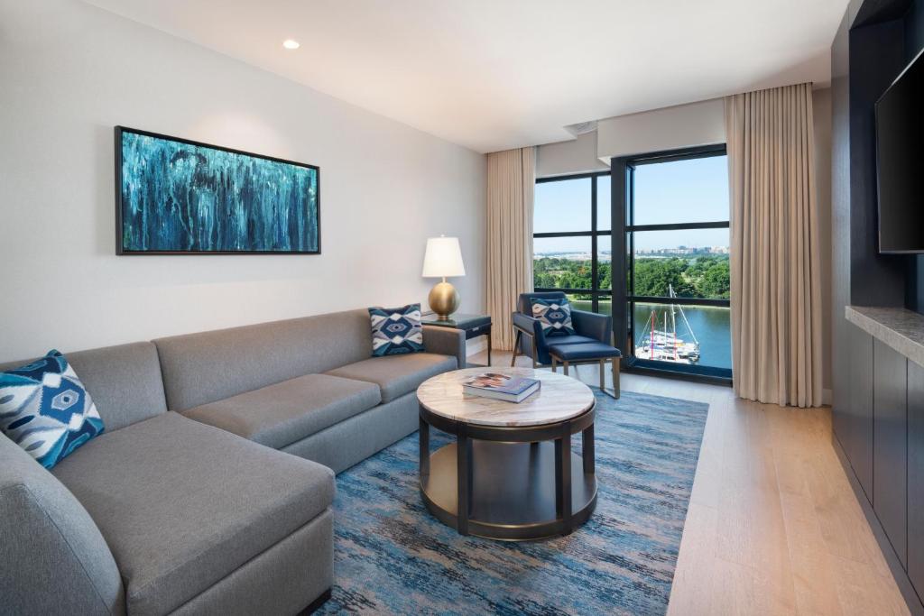 InterContinental - Washington D.C. - The Wharf by IHG的休息区
