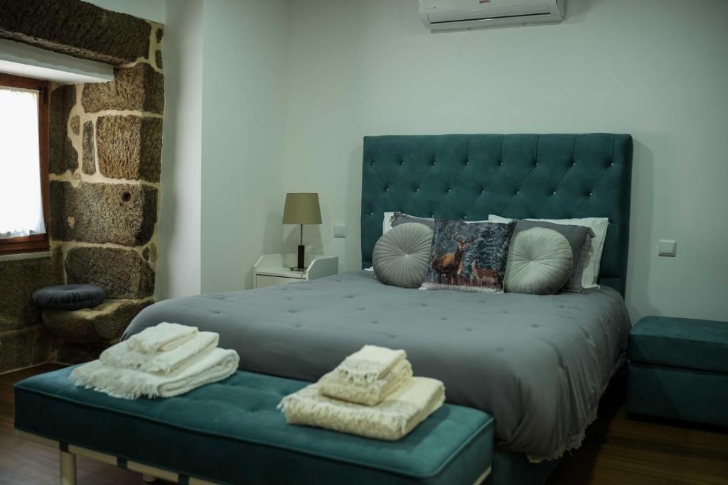 Casa de Campo Gracinda客房内的一张或多张床位