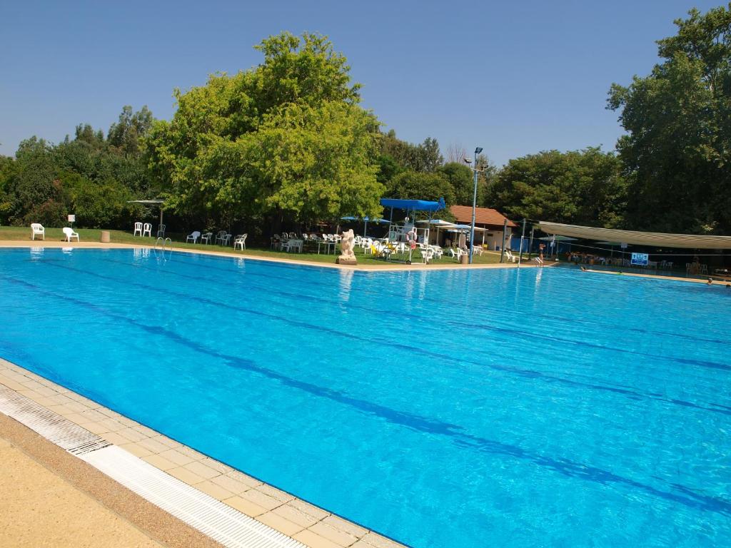 哈戈什里姆哈格施利姆自然酒店的蓝色海水大型游泳池