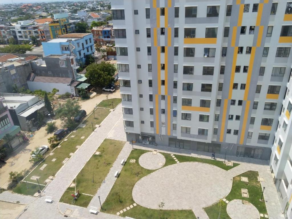 Thôn Mỹ PhướcThao Nguyen Homestay的城市空中景观和建筑