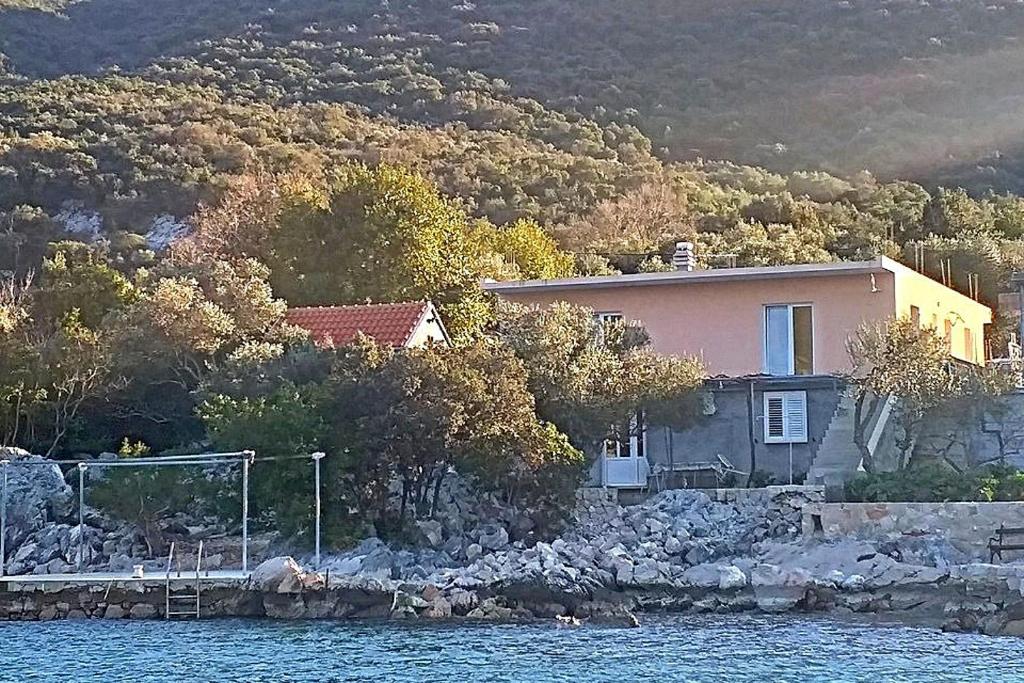 普特尼科维奇Apartments by the sea Zuronja, Peljesac - 13202的水体岸边的房子