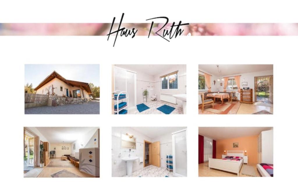 奥布施泰希Haus Ruth的房屋照片的拼贴