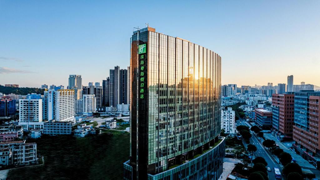 珠海珠海粤海假日酒店的城市高楼的景色