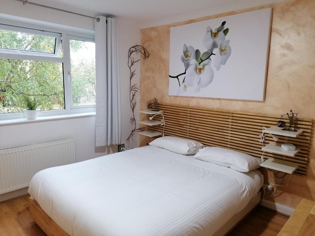 Beautiful double bedroom in shared flat near Olympic Park in Stratford London平面图