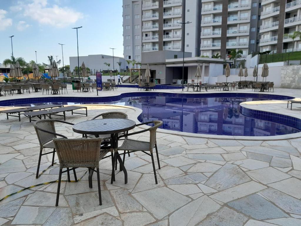 Resort Lagoa Eco Towers内部或周边的泳池