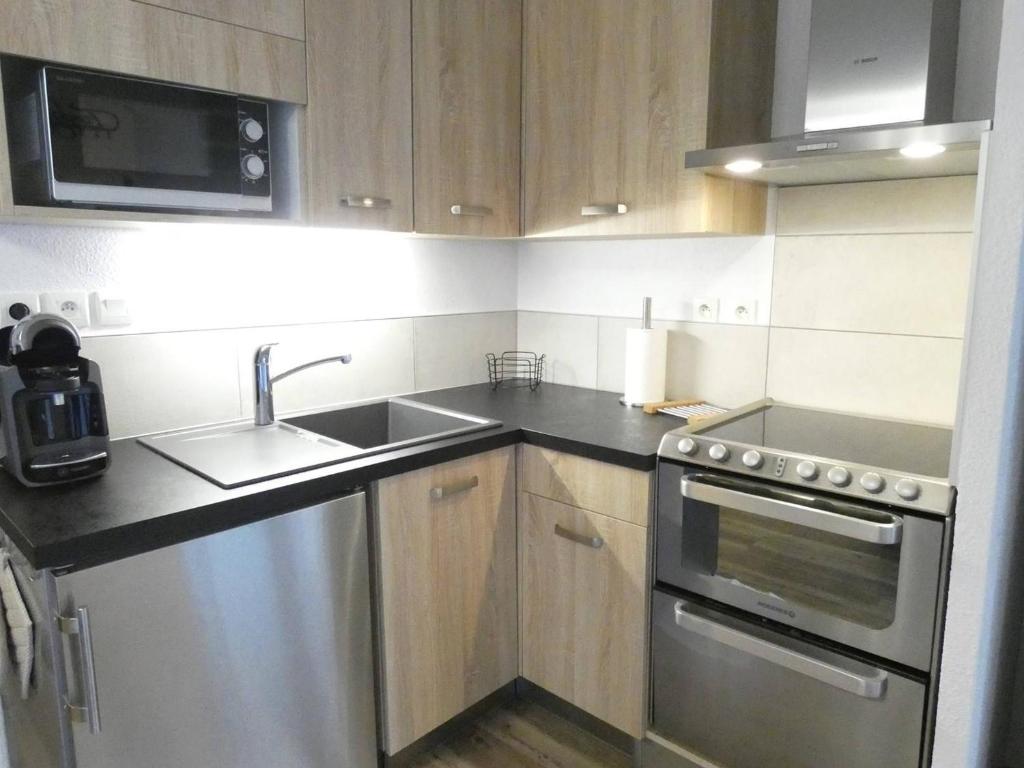 Appartement Vignec, 3 pi&egrave;ces, 6 personnes - FR-1-457-281&#x7684;&#x53A8;&#x623F;&#x6216;&#x5C0F;&#x53A8;&#x623F;