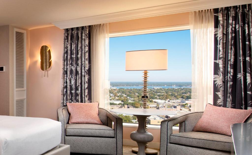 Beau Rivage Resort &amp; Casino的休息区