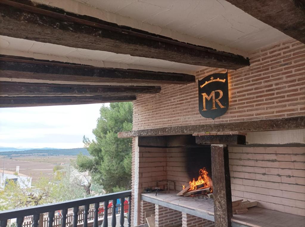 Cañada de la CruzAlojamientos molino de revolcadores的砖炉,炉火炉