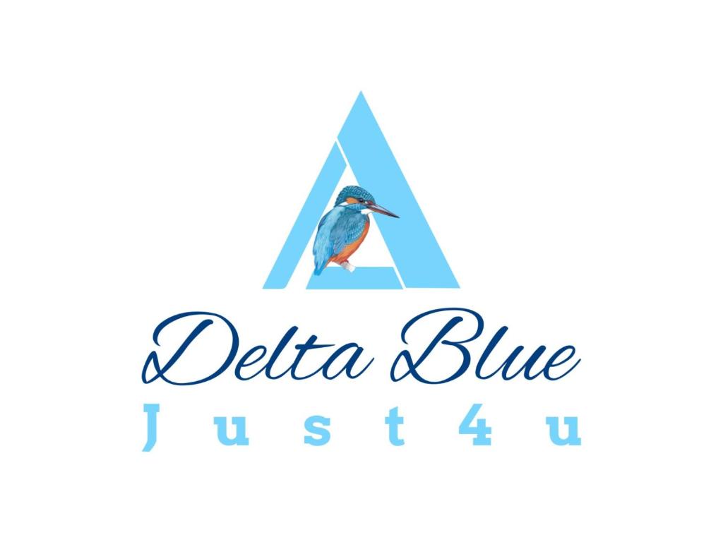 MaliucDelta Blue的鸟站在信中标着标志