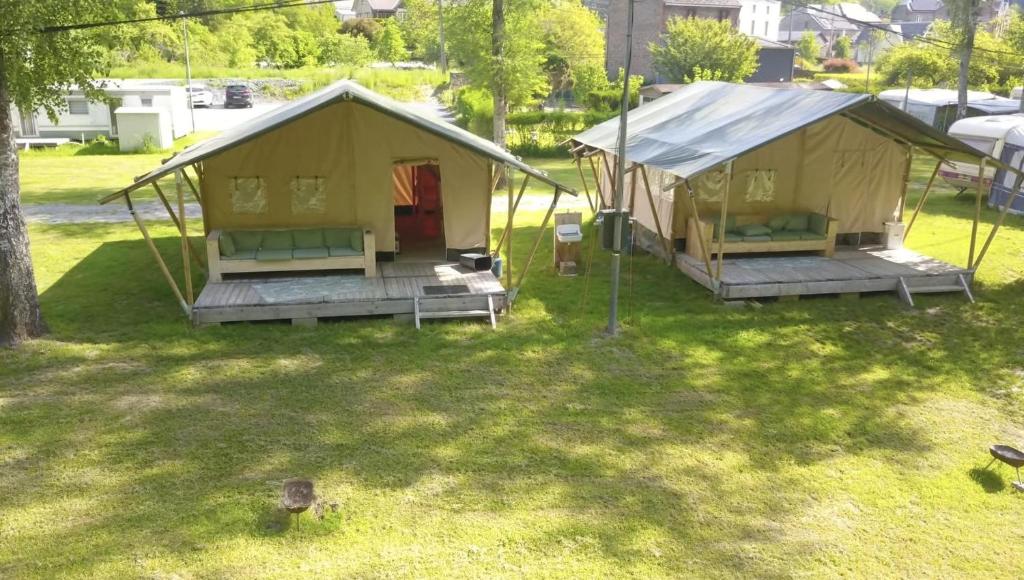 Safaritent op Camping la Douane平面图