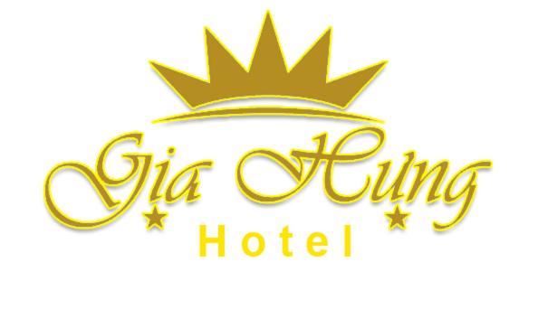 金瓯Khách sạn Gia Hưng的金色标志,上面有冠