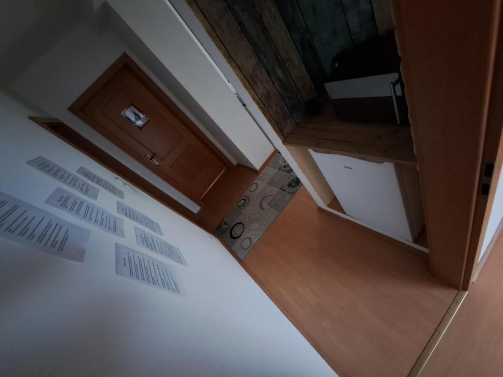 HostelHollabrunn客房内的一张或多张床位