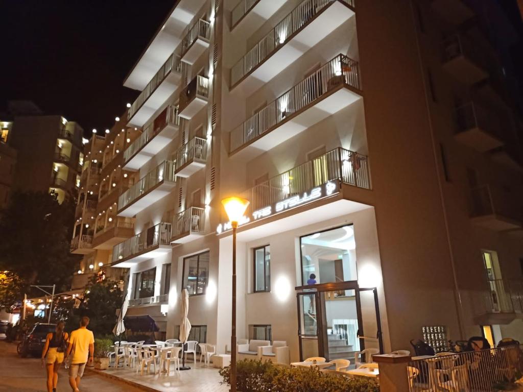 Hotel Tre Stelle Gabicce Mare平面图