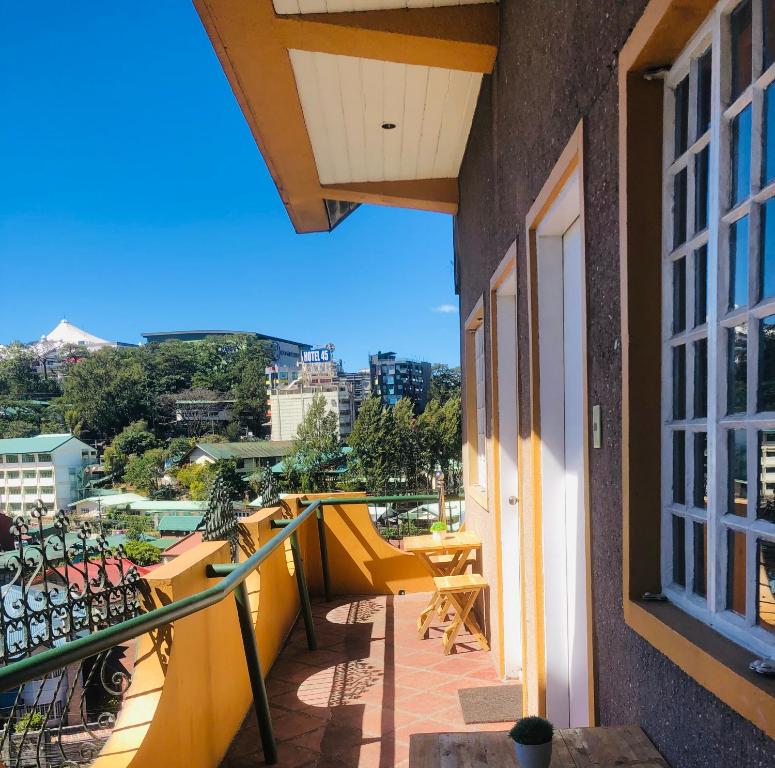 Casa Generosa的阳台或露台