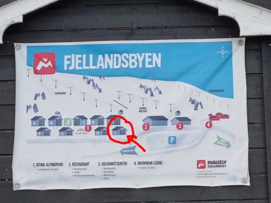 Målselv Fjellandsby selveierleilighet平面图