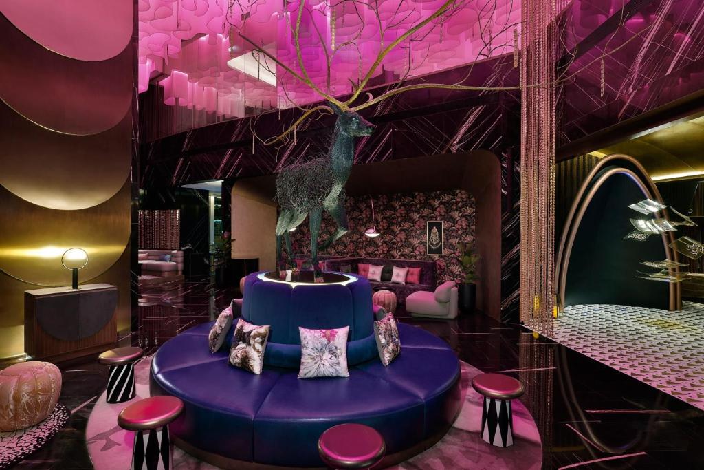 W Dubai - Mina Seyahi的休息区