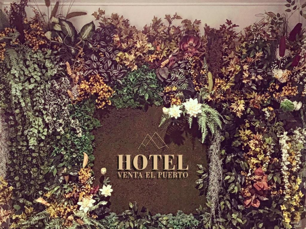 穆尔西亚文塔波多酒店的花卉图案