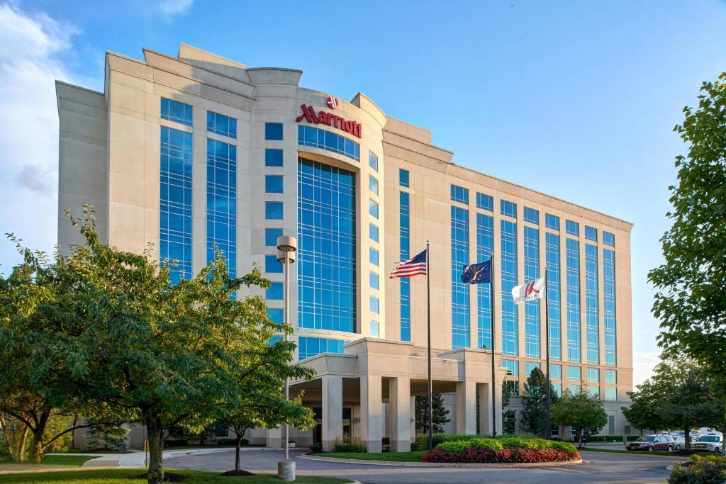 印第安纳波利斯Marriott Indianapolis North的 ⁇ 咒国际酒店和赌场