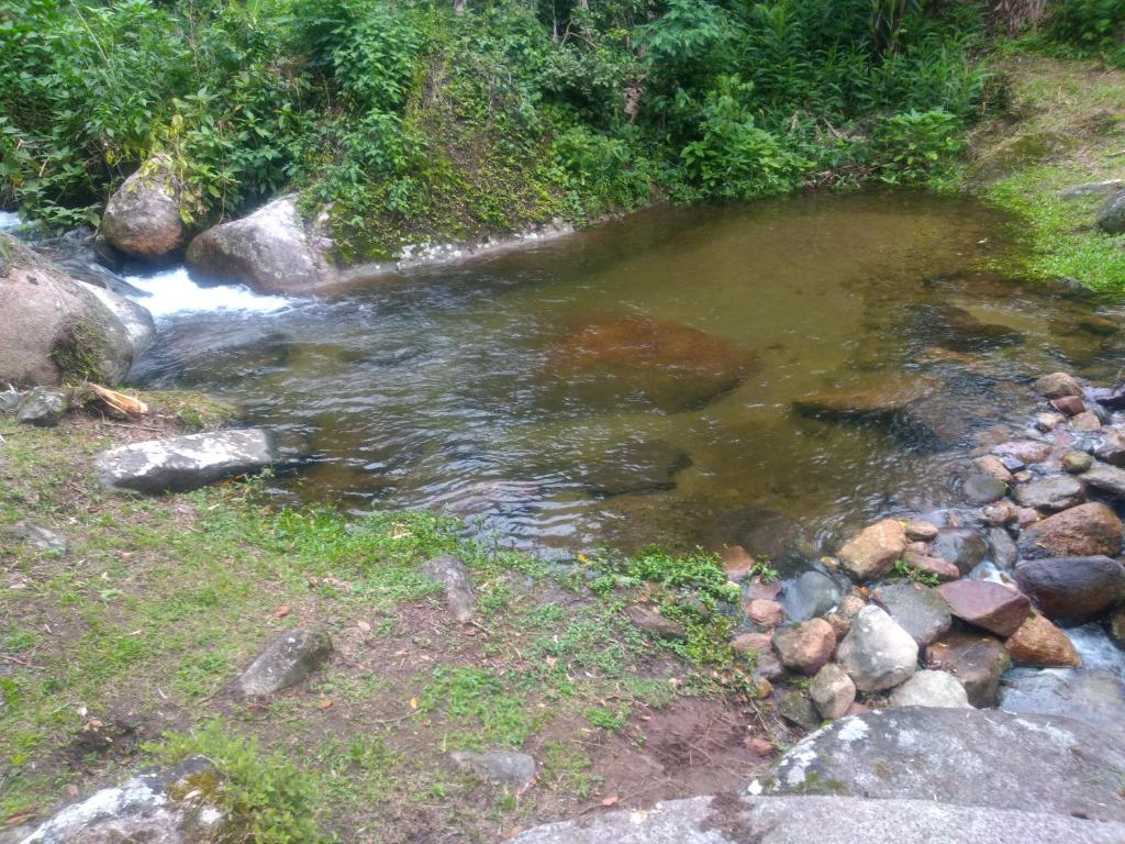 山林小屋周边自然景观