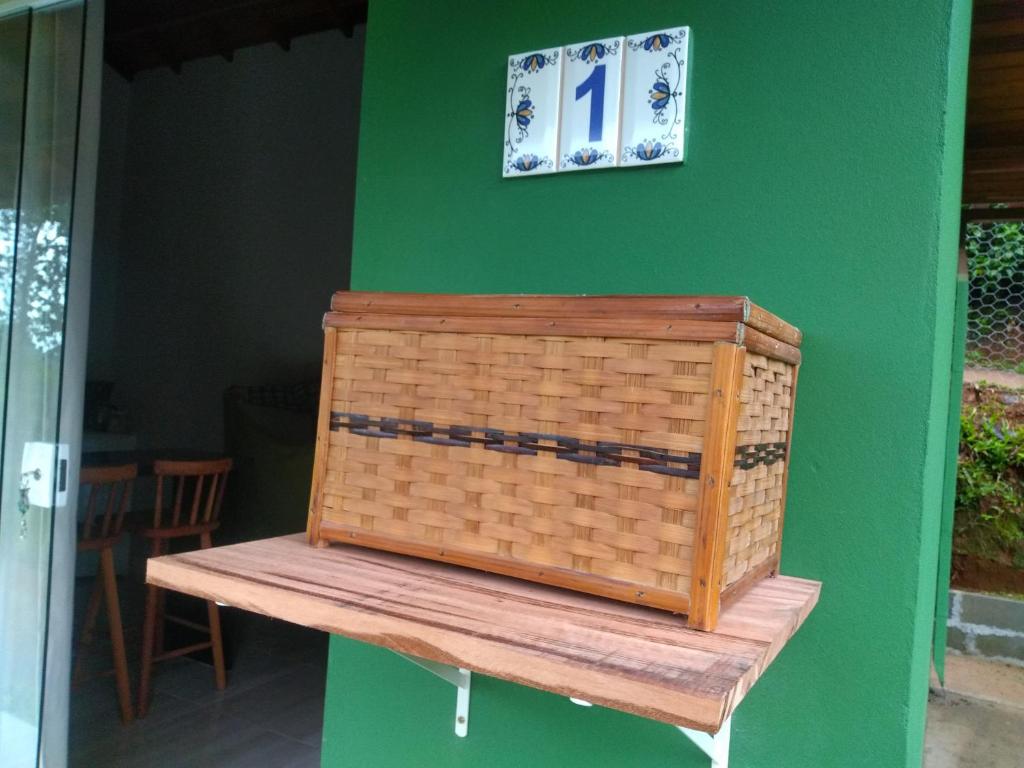 Chalés Vale dos Pássaros Refúgio nas montanhas平面图