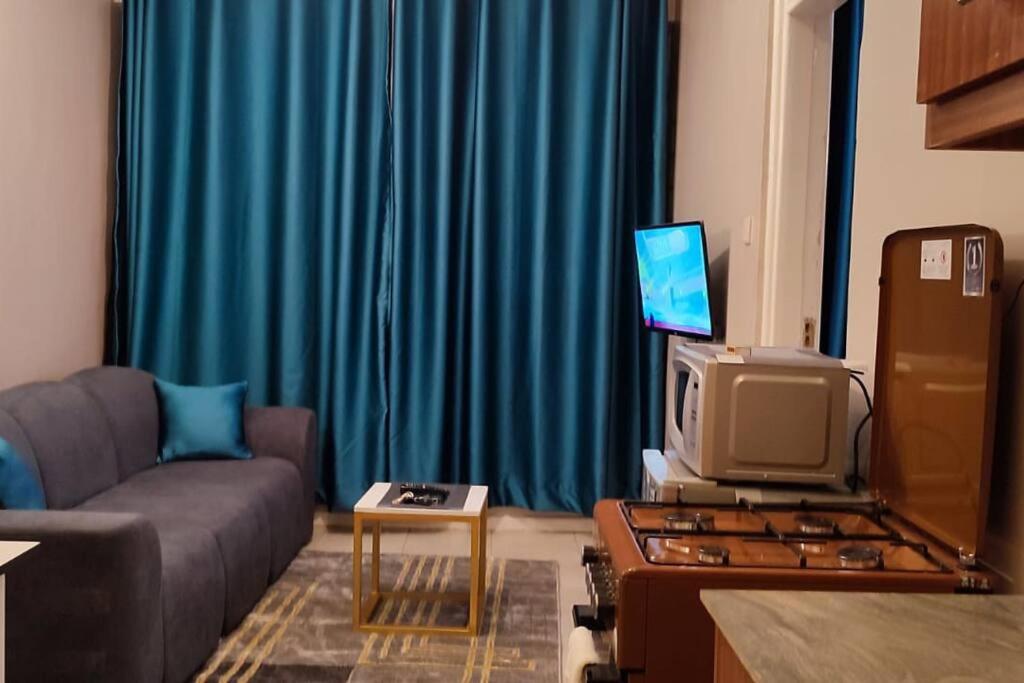 KiambuOne bedroom fully furnished apartment的带沙发和电视的客厅