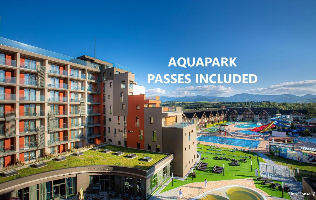 Bešeňová Gino Paradise Apartments with Aquapark平面图