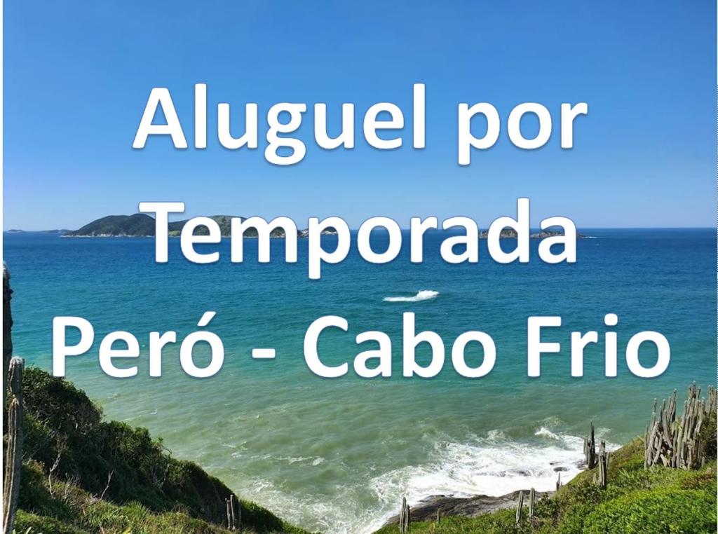 Apto Peró Cabo Frio 700m da Praia平面图