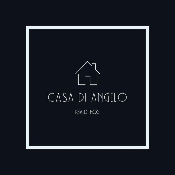 科斯镇Casa di Angelo的房屋房地产公司的标志