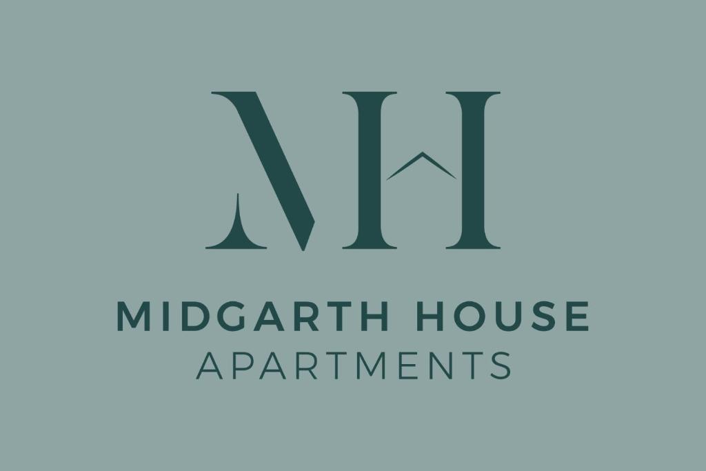BressayMidgarth House Apartments的中卫公寓标志