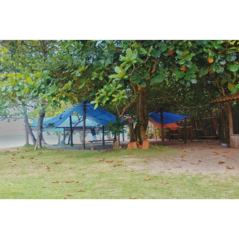 Cabana Vila do Teteco - Praia do Sono外面的花园