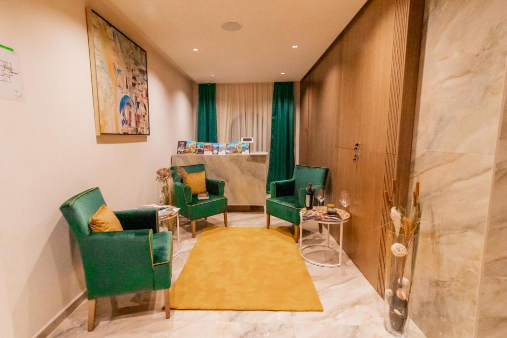 Hotel Vila Hedonija的休息区