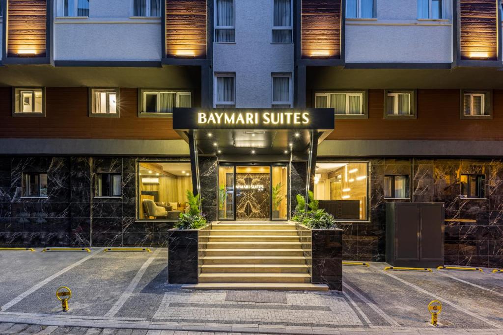 伊斯坦布尔BayMari Suites City Life的大楼,可进入散装套房