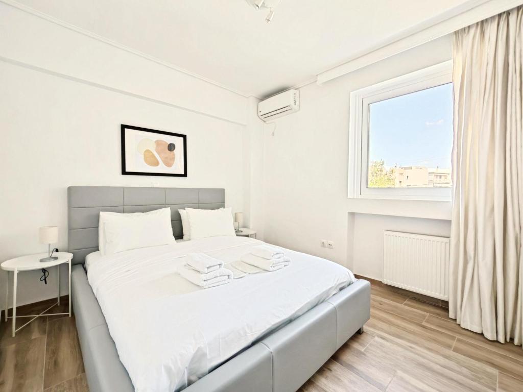Kalipsous by Verde Apartments客房内的一张或多张床位