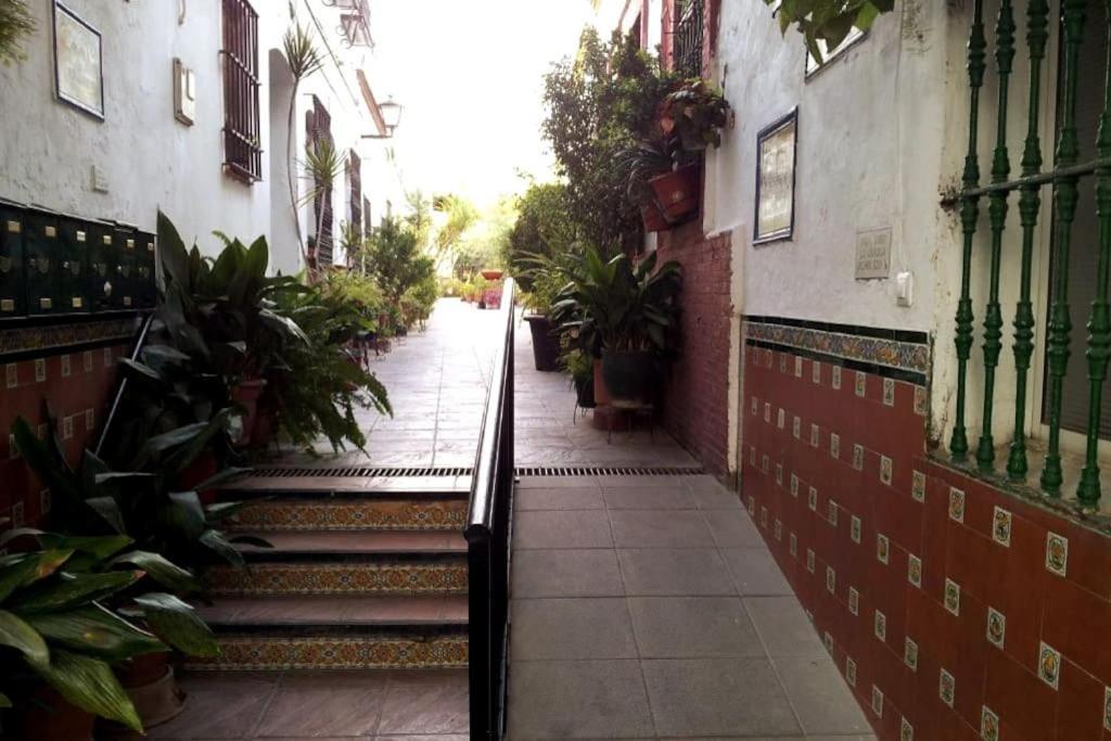 Típico y pintoresco patio de vecinos, con encanto平面图