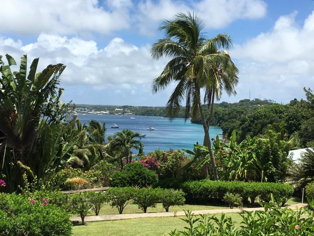 ToulaThe Harbourview - Vava'u的花园享有海景。