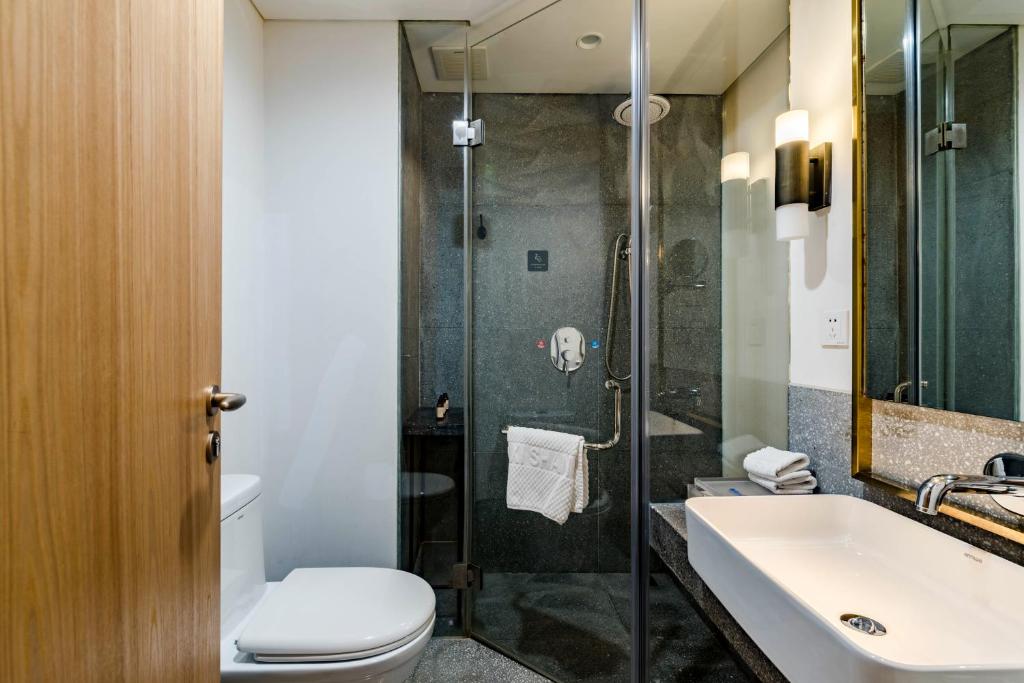 Yoba Boutique Hotel的一间浴室