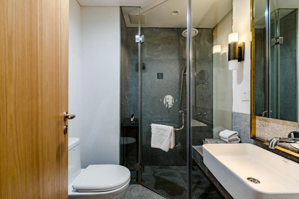 Yoba Boutique Hotel的一间浴室
